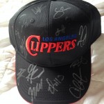 Autographed cap