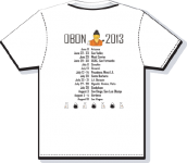 Obon 2013 TShirt Back