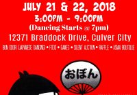 2018 Venice Obon Poster